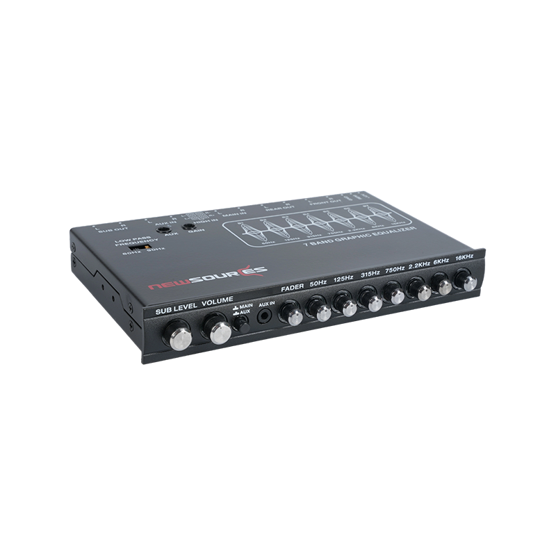 معادل بارامتري مكون من 7 نطاقات مع مدخل AUX