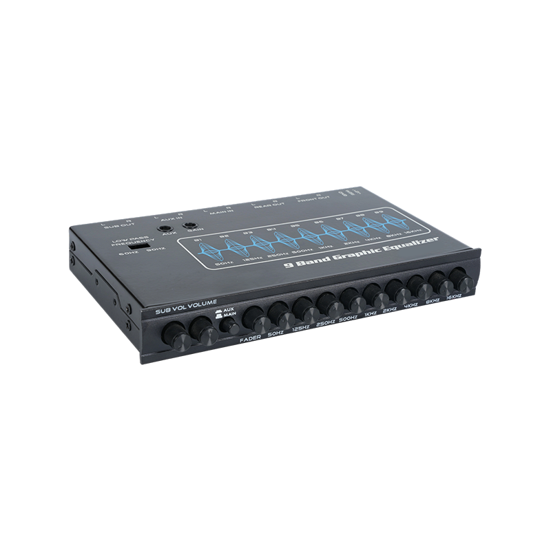 معادل بارامتري مكون من 9 نطاقات مع مدخل AUX